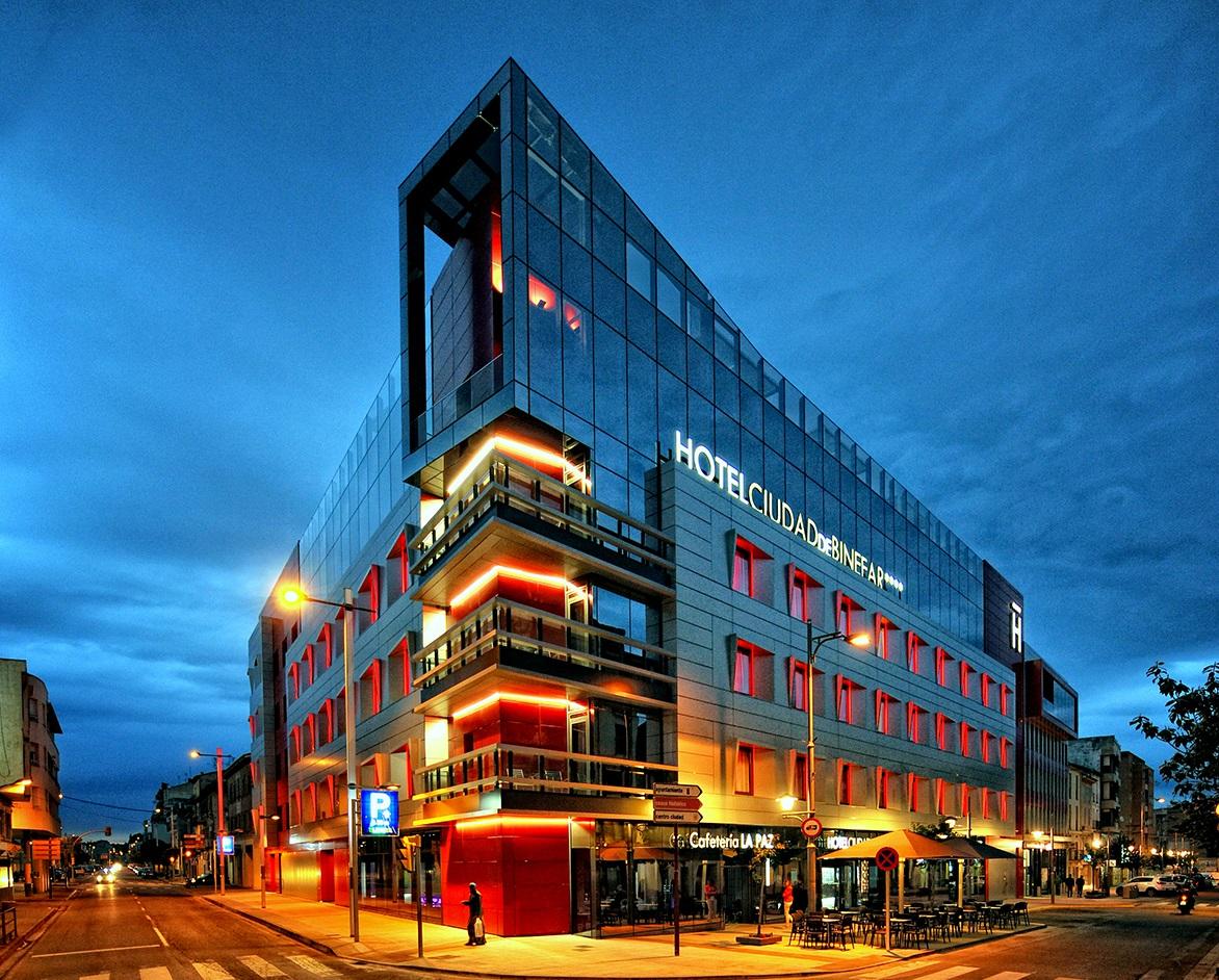 Hotel & Spa Ciudad De Binéfar エクステリア 写真